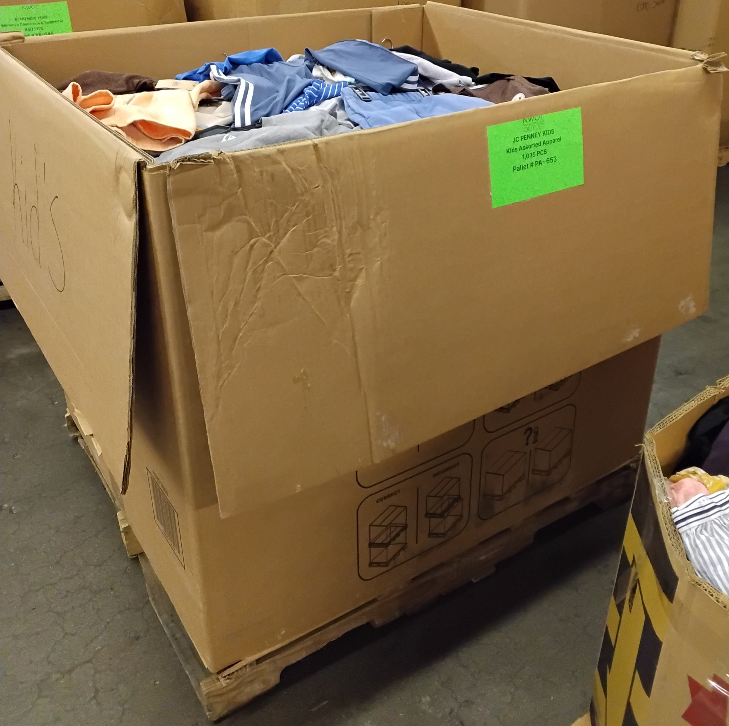 JC PENNEY KIDS | Assorted Kid's Apparel | NWT | 1035 Pieces | Pallet #PA-653