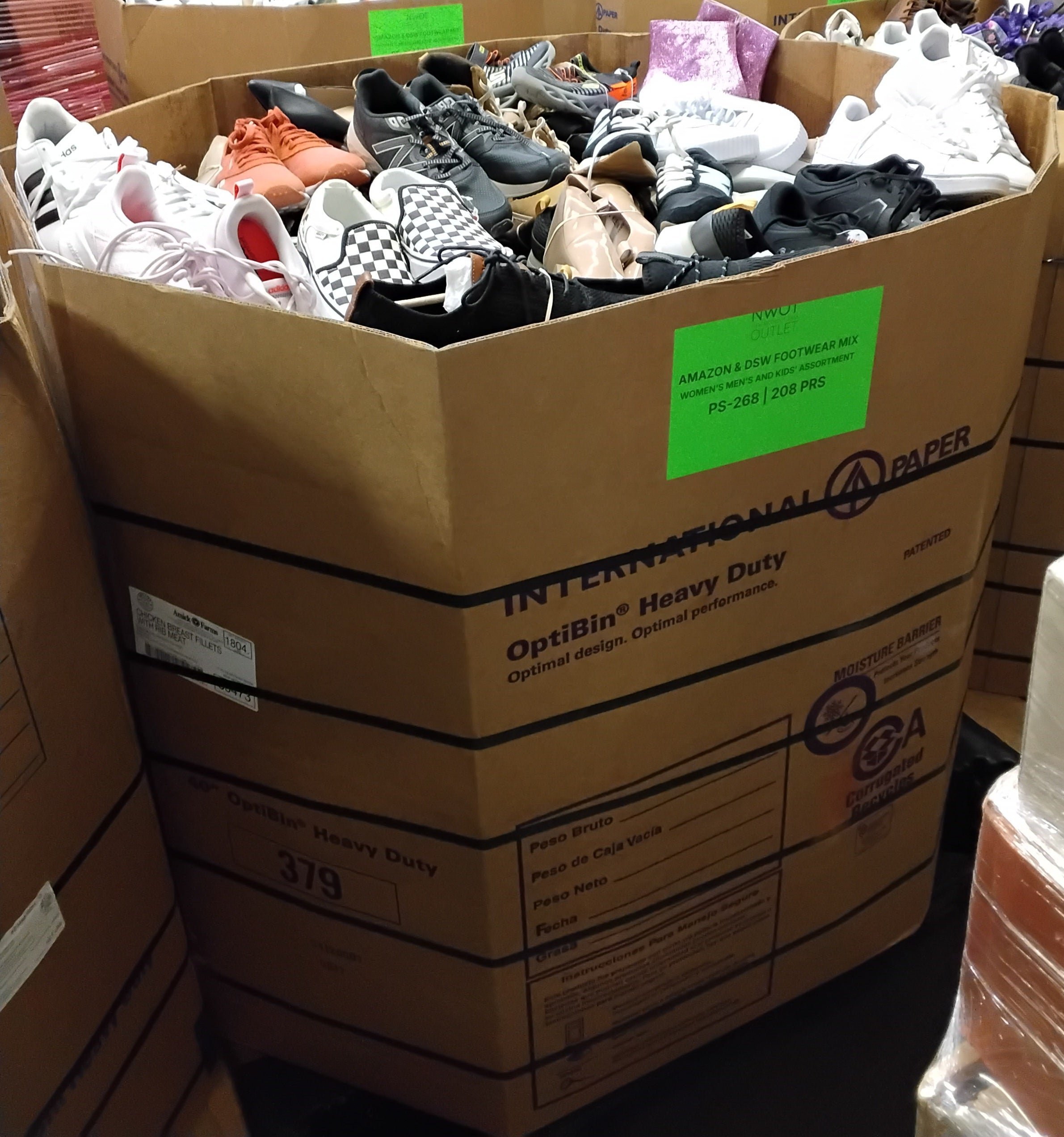 Assorted Men's, Women's & Kid's Footwear | Returns | 208 Pairs | Pallet #PS-268
