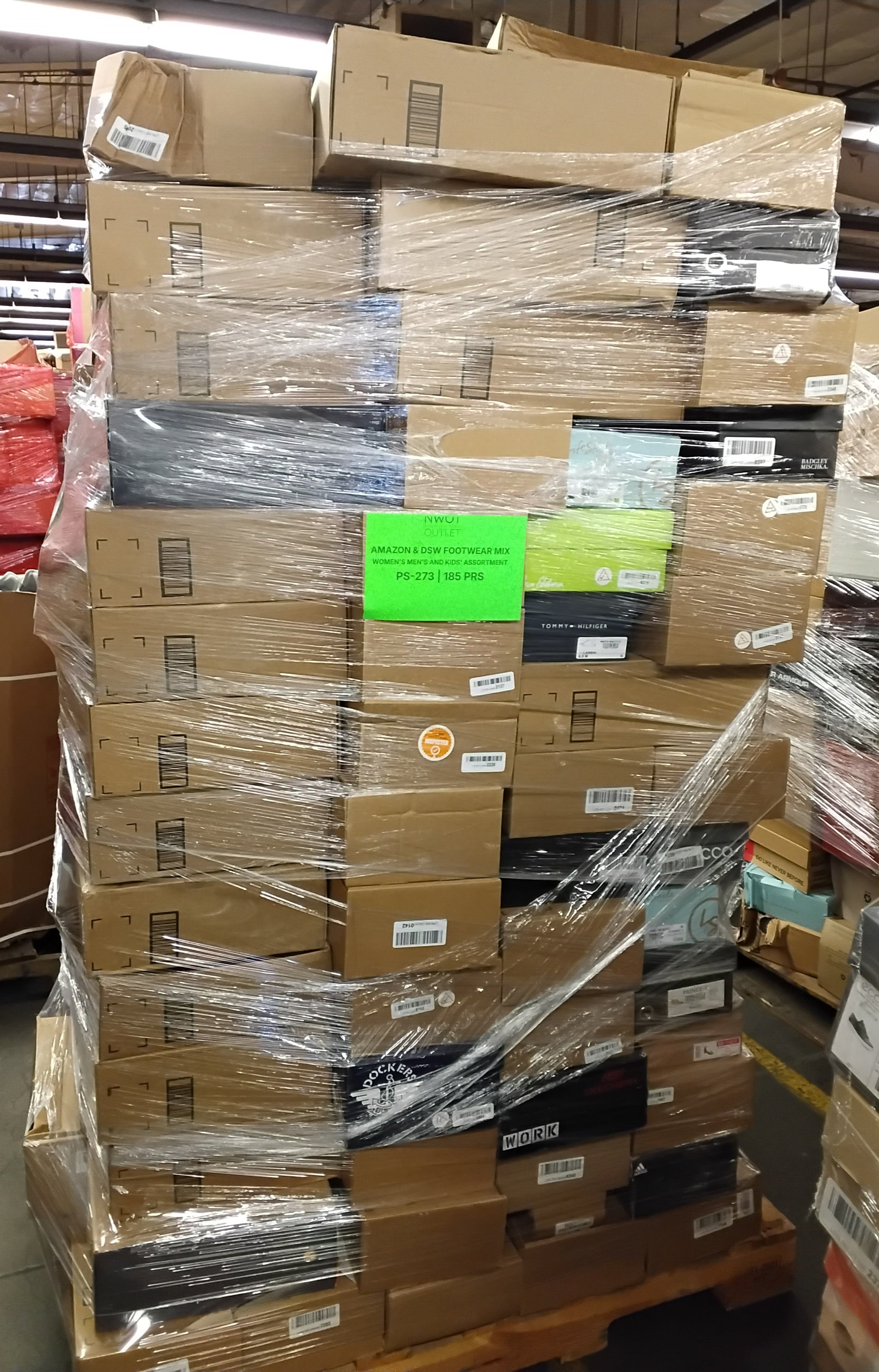 Amazon & DSW Footwear | Assorted Men's, Women's & Kid's Footwear | Returns | 185 Pairs | Pallet #PS-273