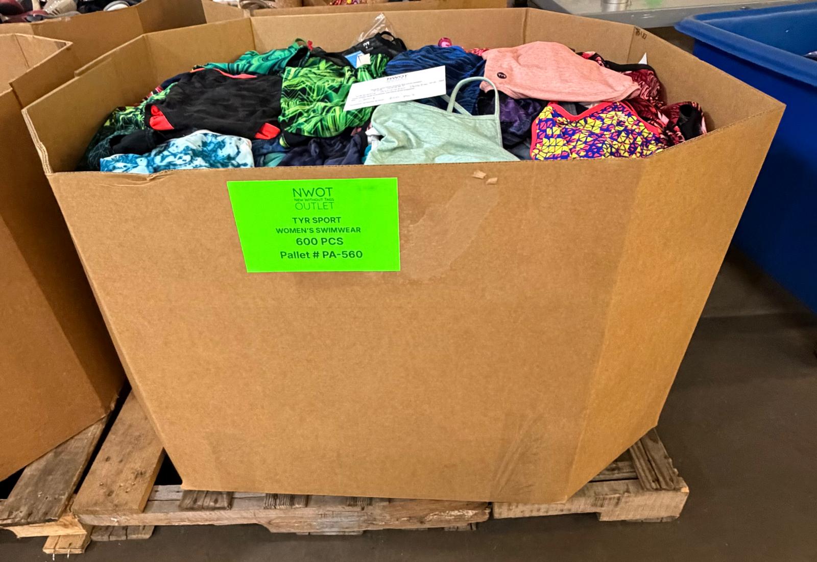 TYR SPORT WOMEN'S  SWIMWEAR | Assorted Women's Apparel | NWT | 600 Pieces | Pallet #PA-560