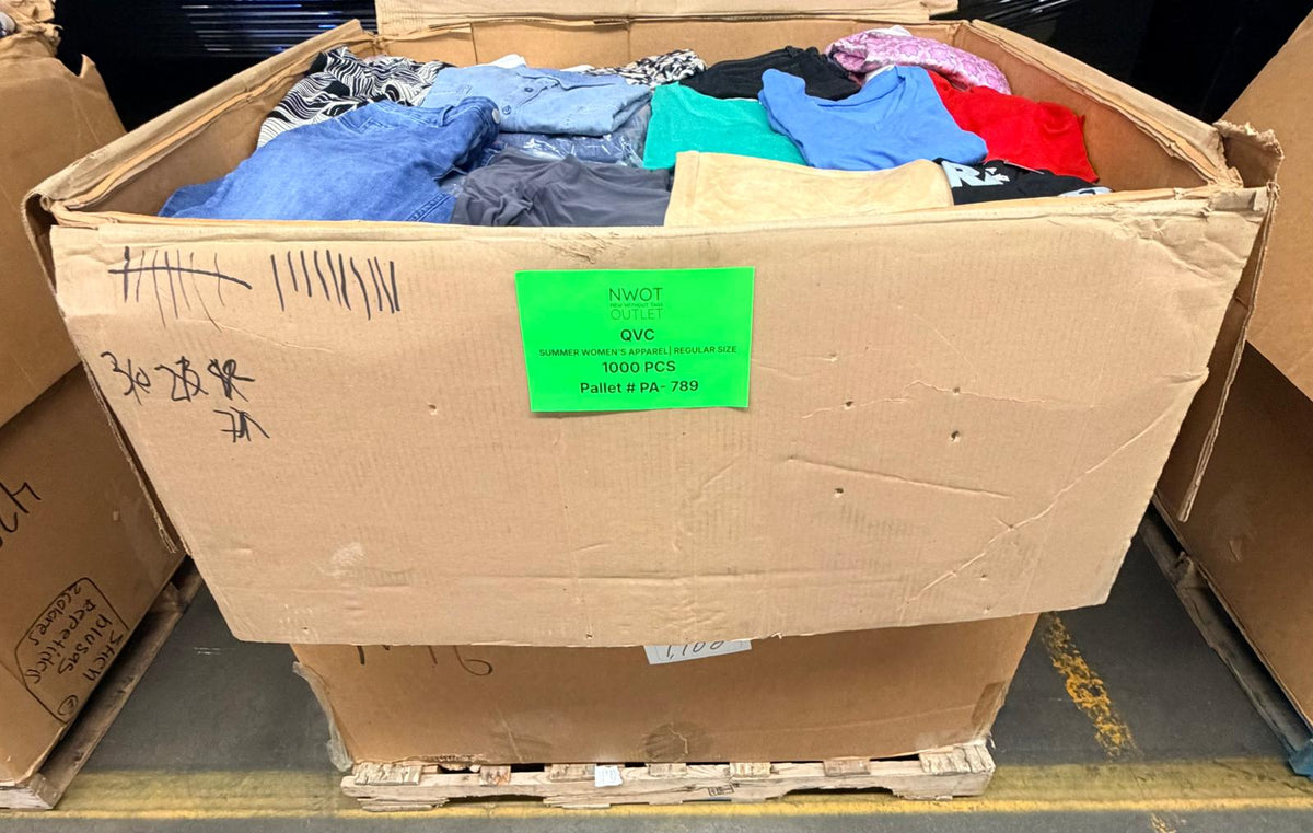 QVC | Assorted Women's Apparel | NWT | 1000 Pieces | Pallet #PA-789