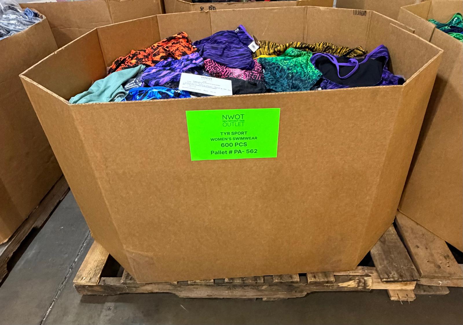 TYR SPORT WOMEN'S SWIMWEAR | Assorted Women's Apparel | NWT | 600 Pieces | Pallet #PA-562