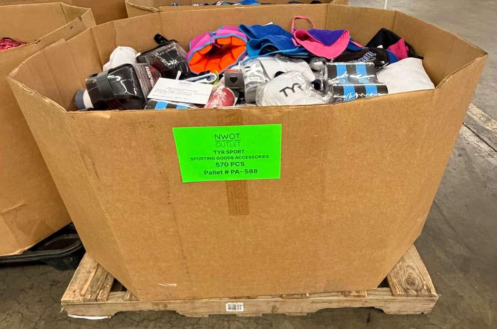 TYR SPORT | Assorted Men's, Women's & Kid's Accessories | NWT | 570 Pieces | Pallet #PA-588