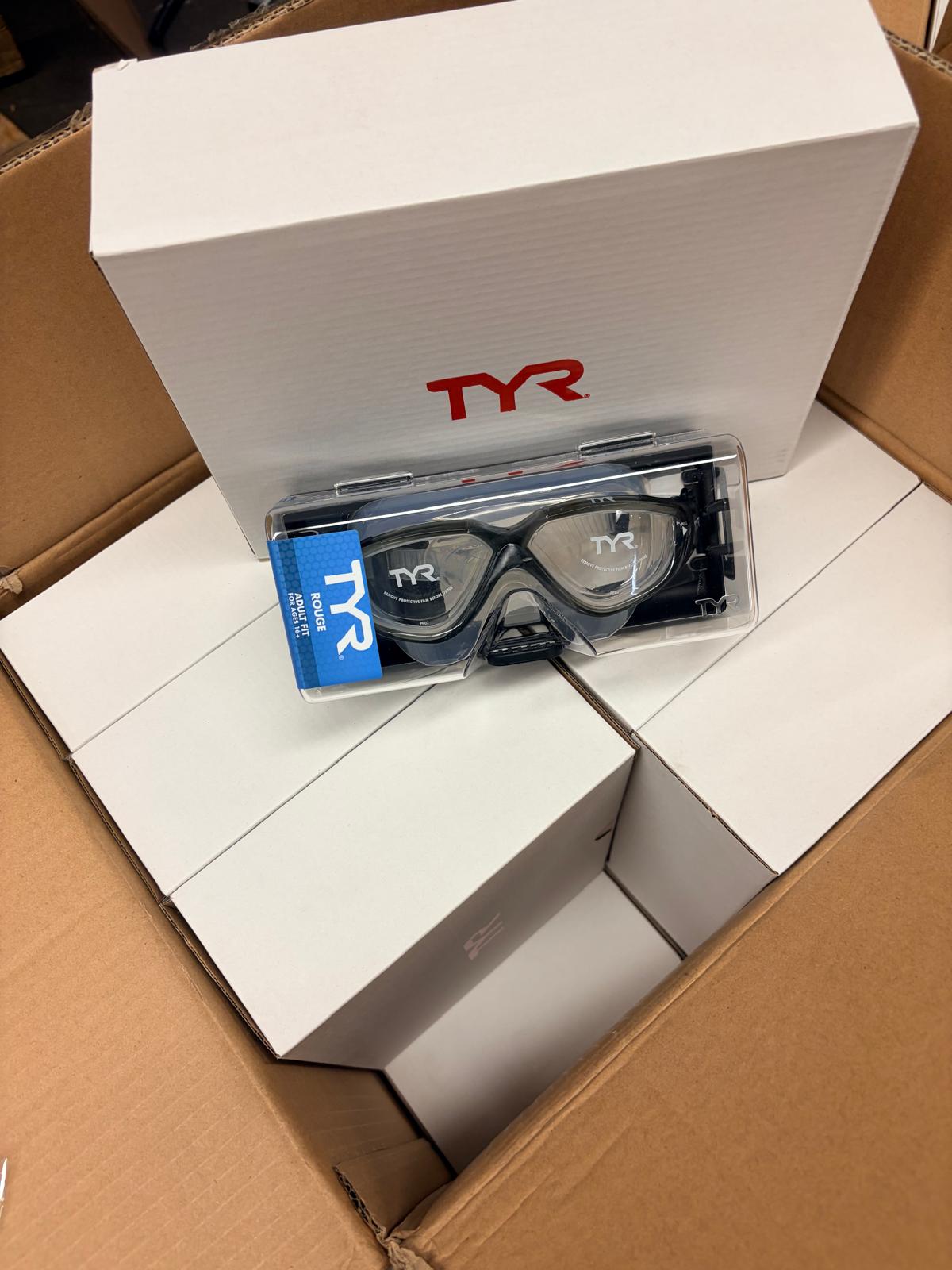 TYR SPORT GOGGLES | Assorted Men's, Women's Accessories | NWT | 48 Pieces | Small Box #SMA-600