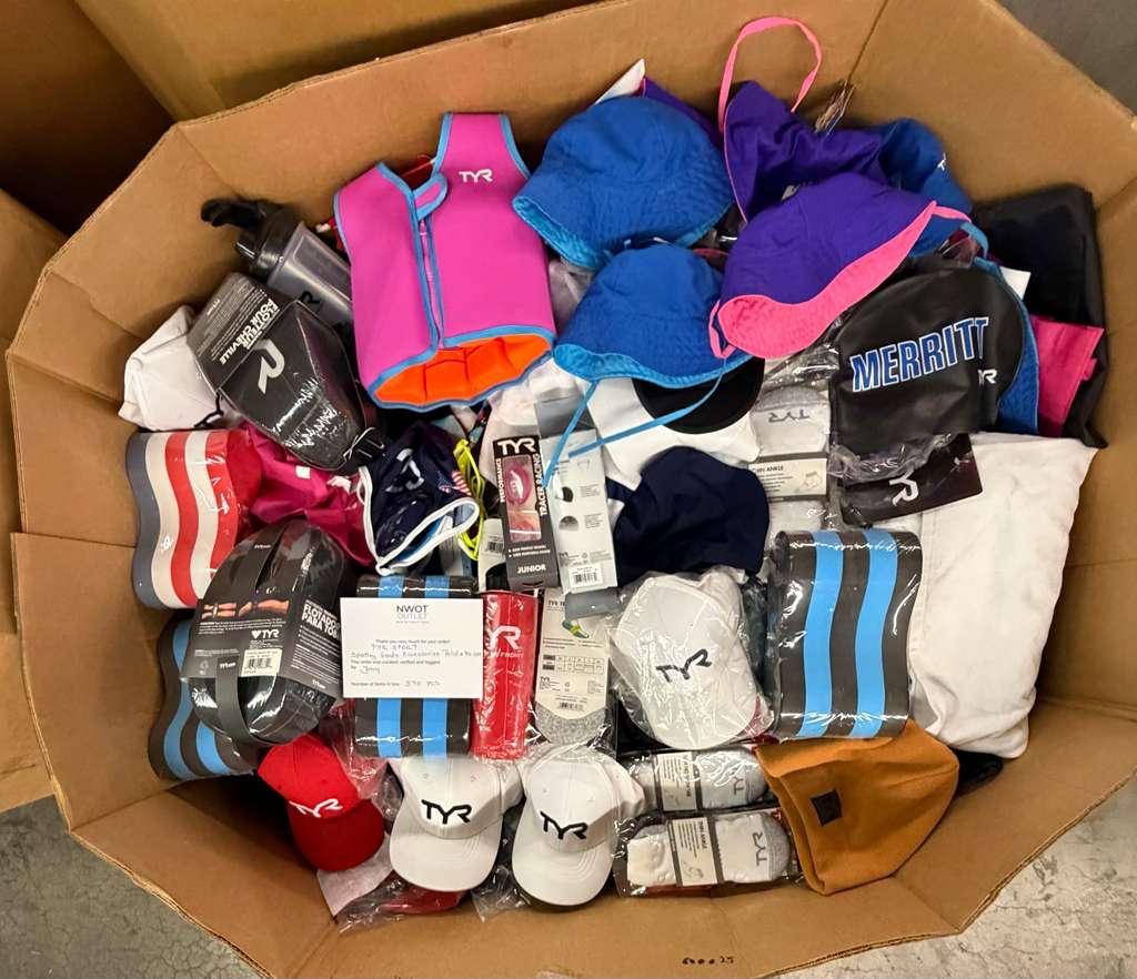 TYR SPORT | Assorted Men's, Women's & Kid's Accessories | NWT | 570 Pieces | Pallet #PA-588