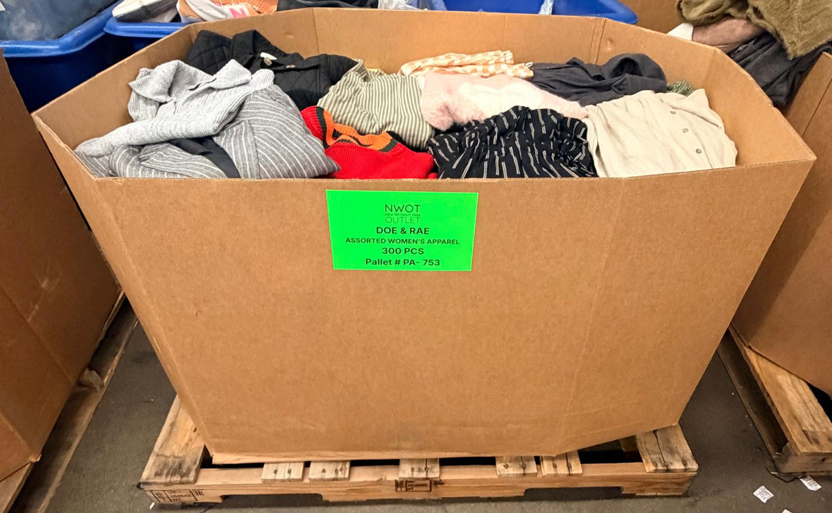 Doe & Rae | Assorted Women's Apparel | NWT | 300 Pieces | Pallet #PA-753