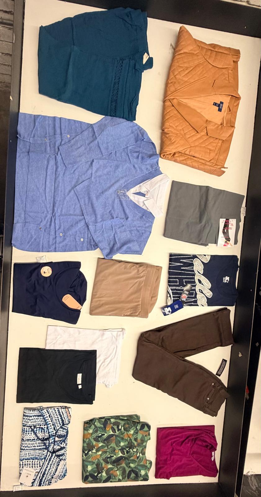 QVC | Assorted Women's Apparel | NWT | 25 Pieces | Small Box #SMA-617
