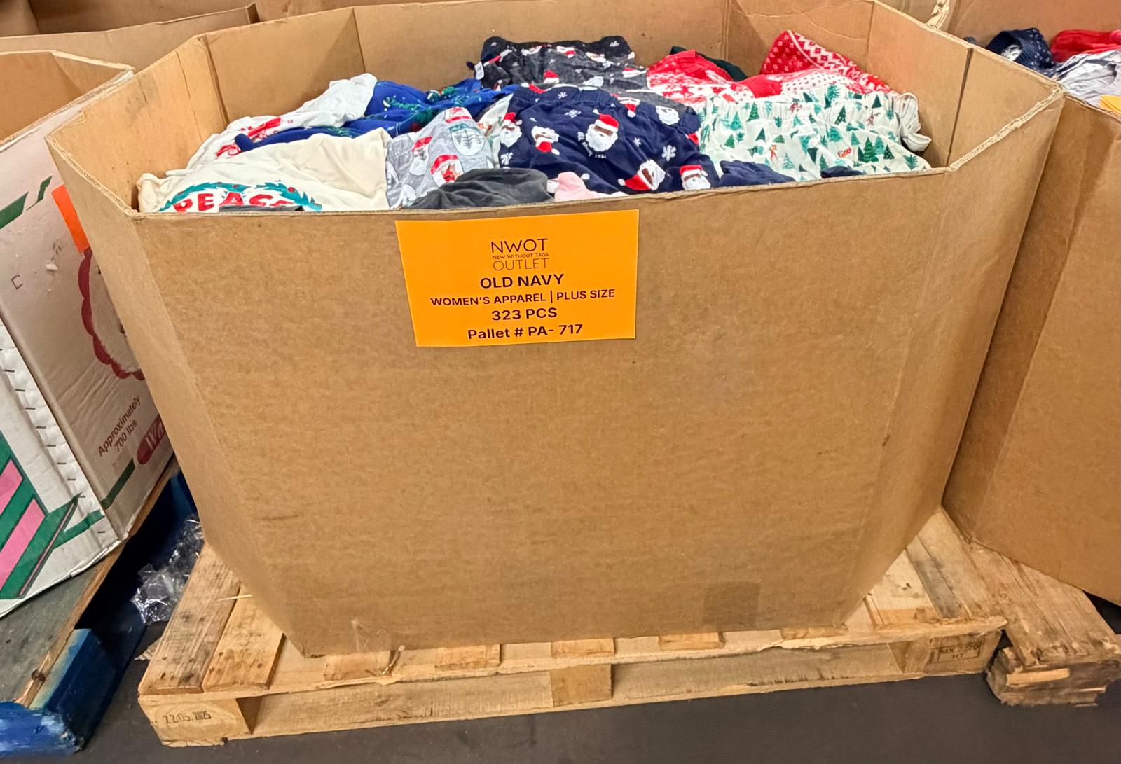 Old Navy | Assorted Women's Apparel | NWT | 323 Pieces | Pallet #PA-717