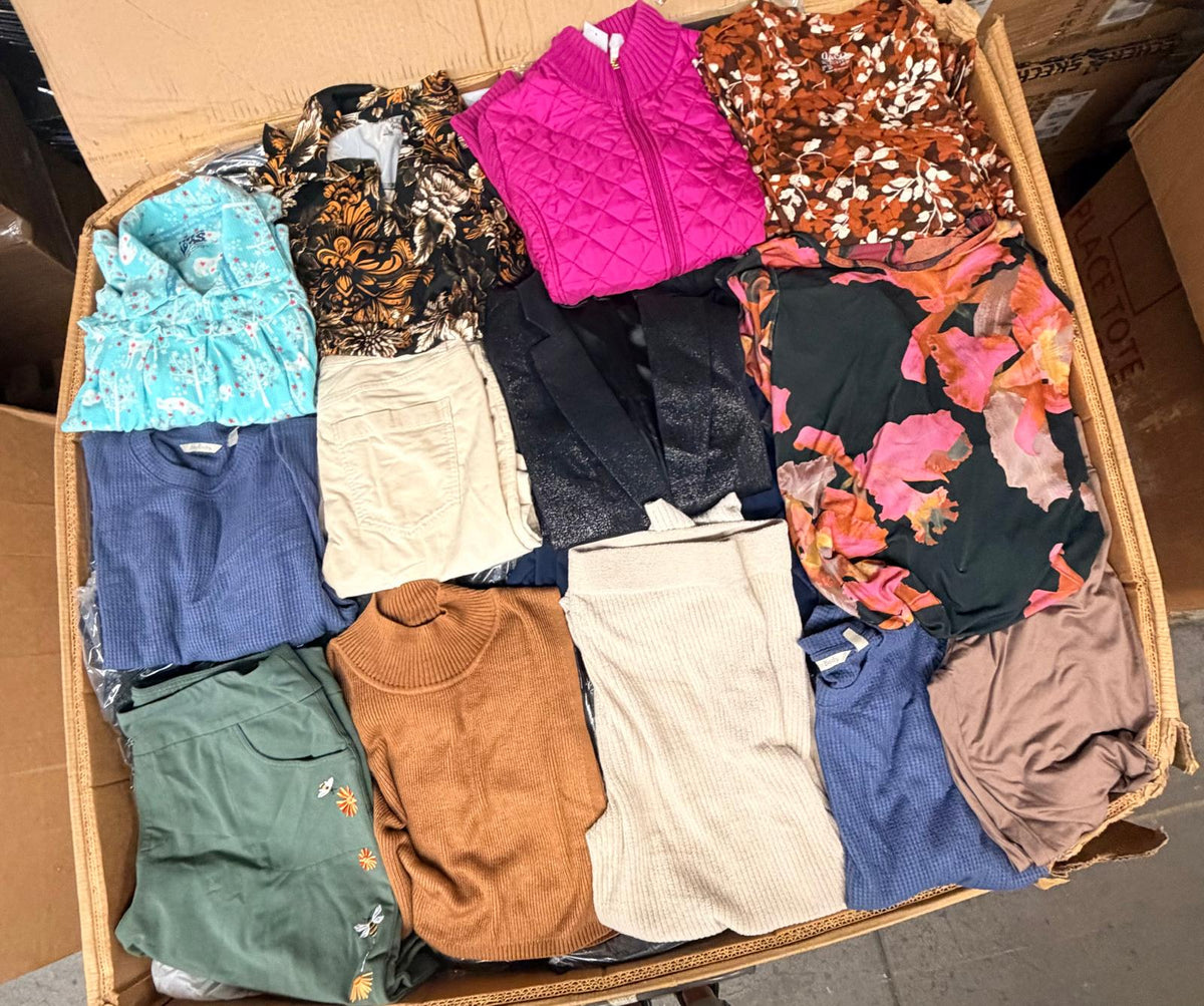 QVC | Assorted Women's Apparel | NWT | 600 Pieces | Pallet #PA-791