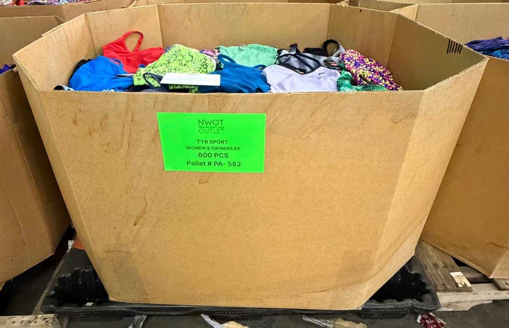 TYR SPORT WOMEN'S SWIMWEAR | Assorted Women's Apparel | NWT | 600 Pieces | Pallet #PA-582