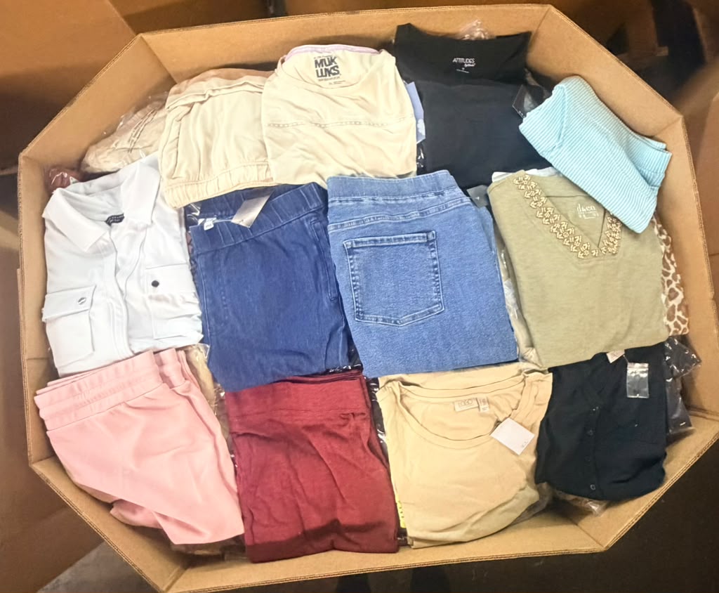 QVC MIXED WOMEN'S APPAREL BRANDS | Assorted Women's Apparel | NWT | 300 (38 pallets) Pieces | Pallet #PA-669