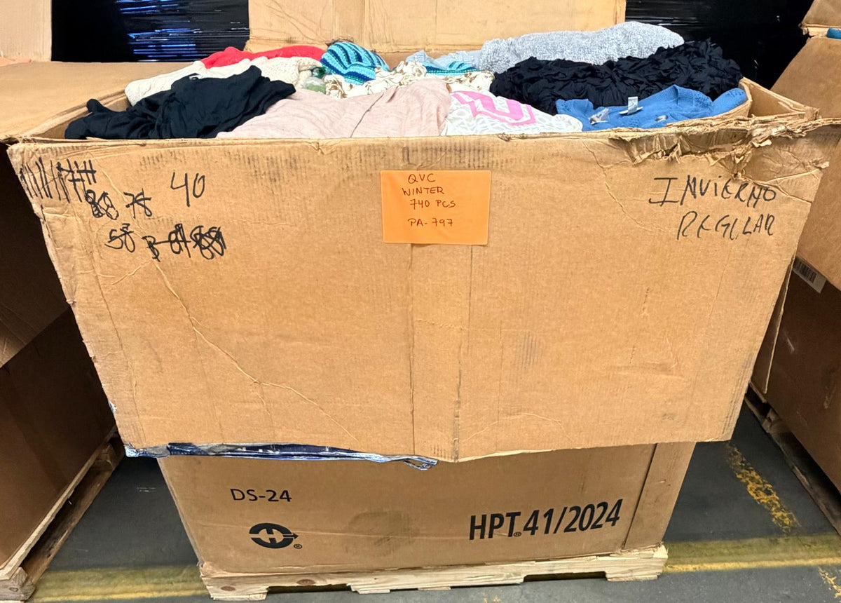 QVC | Assorted Women's Apparel | NWT | 740 Pieces | Pallet #PA-797