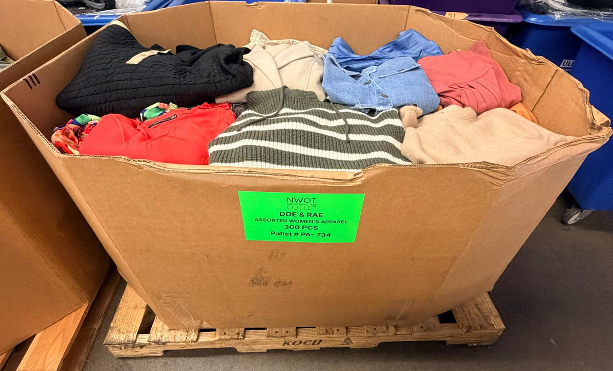 Doe & Rae | Assorted Women's Apparel | NWT | 300 Pieces | Pallet #PA-734