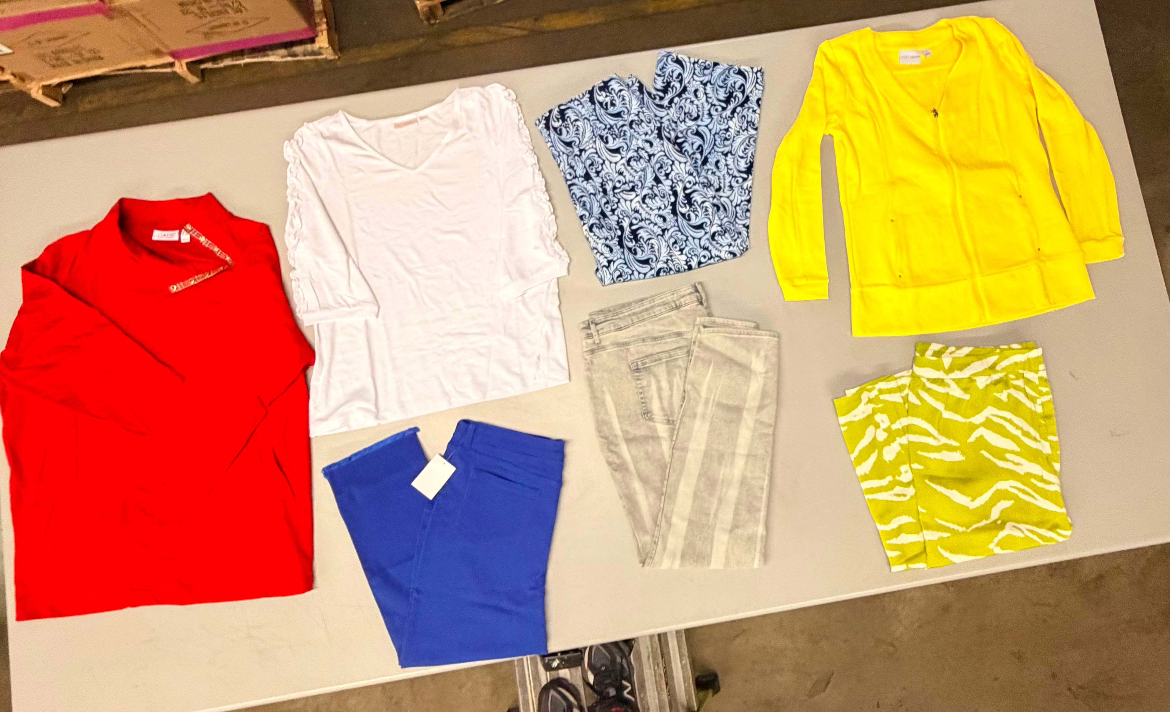QVC APPAREL TRUCKLOAD #5 | Assorted Women's Apparel | NWT | 11877 (26 pallets) Pieces | Pallet #PA-677