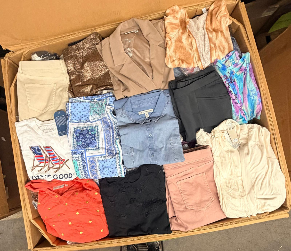QVC | Assorted Women's Apparel | NWT | 900 Pieces | Pallet #PA-785