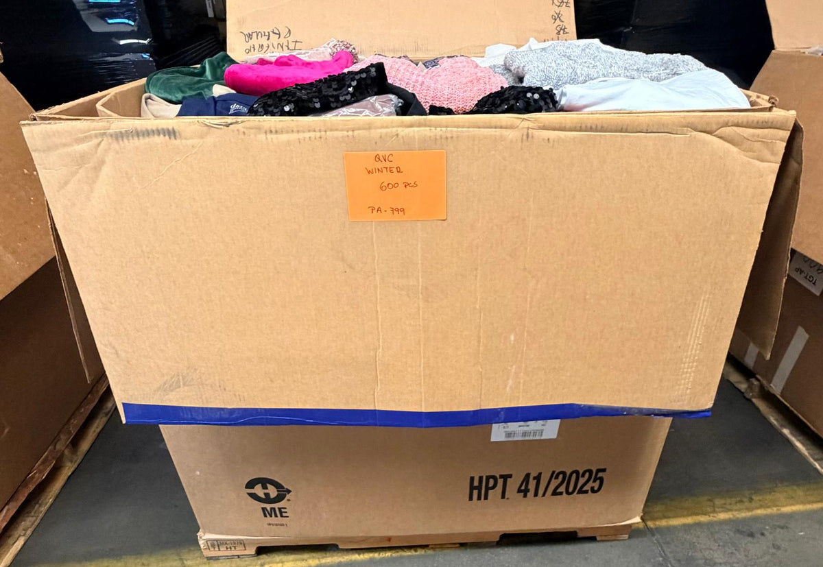 QVC | Assorted Women's Apparel | NWT | 600 Pieces | Pallet #PA-799