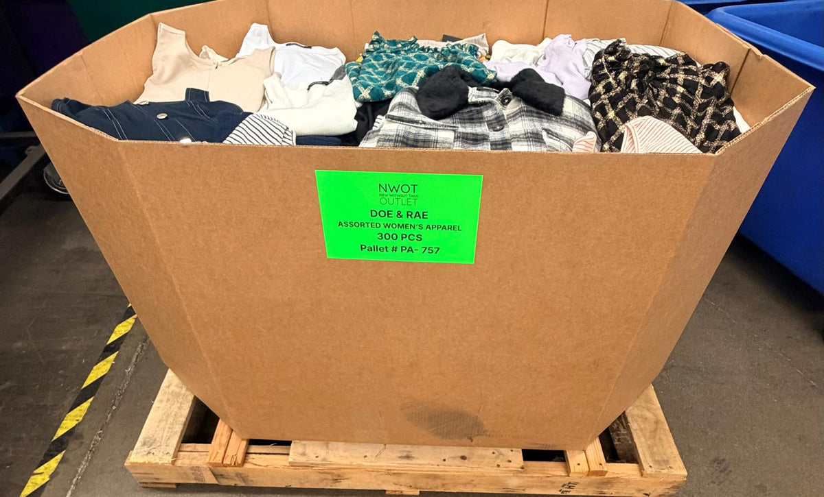 Doe & Rae | Assorted Women's Apparel | NWT | 300 Pieces | Pallet #PA-757