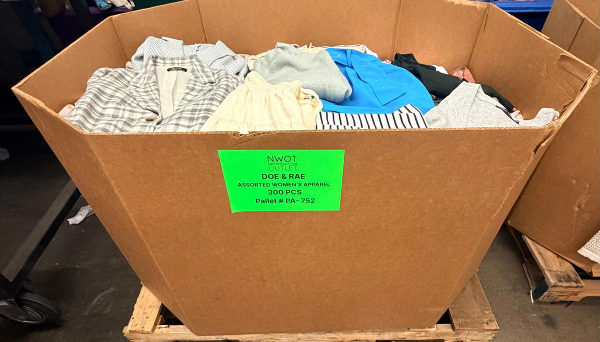 Doe & Rae | Assorted Women's Apparel | NWT | 300 Pieces | Pallet #PA-752