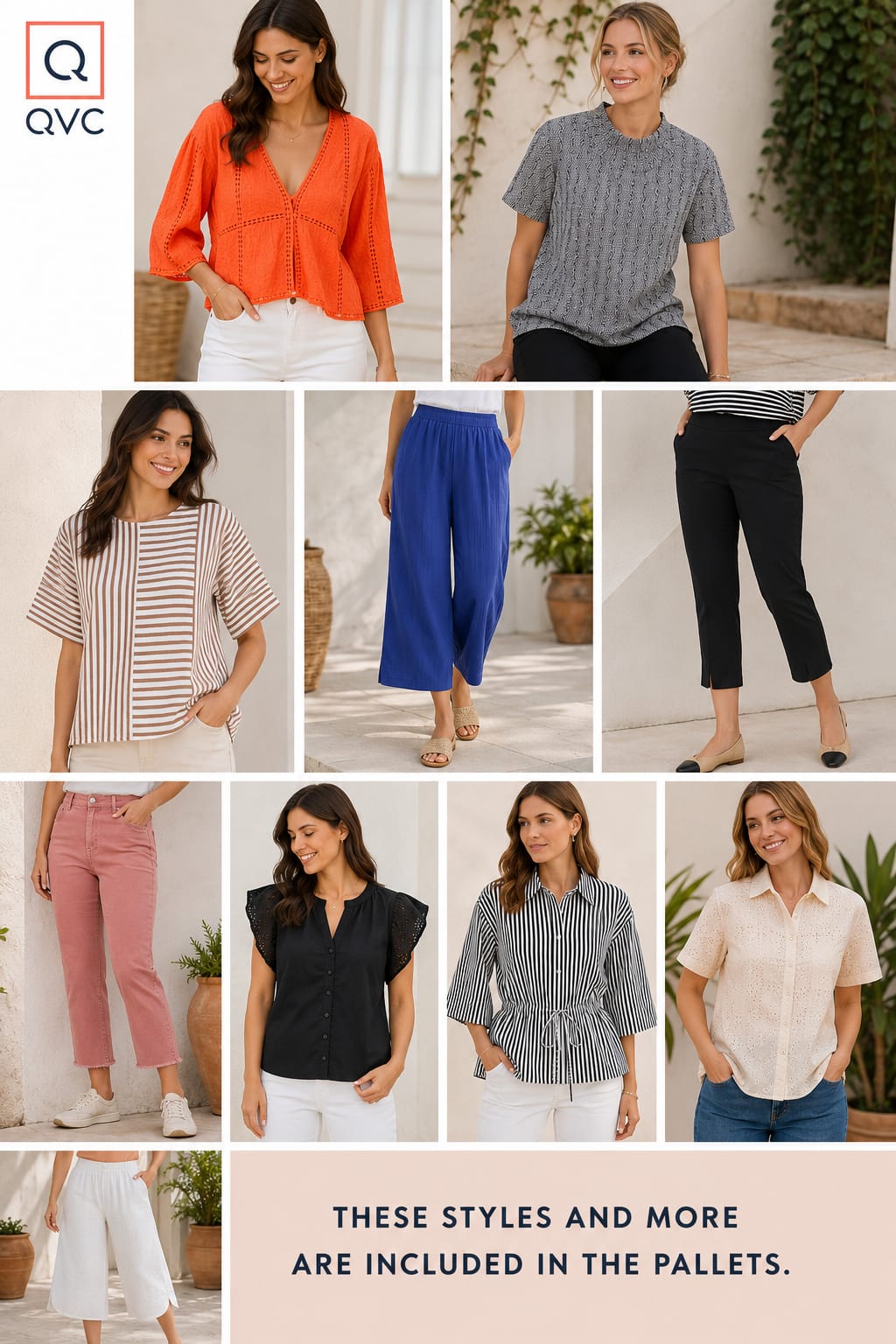 QVC APPAREL TRUCKLOAD#21 | Assorted Women's Apparel | NWT | 13360 (26 pallets) Pieces | Pallet #TRK-1