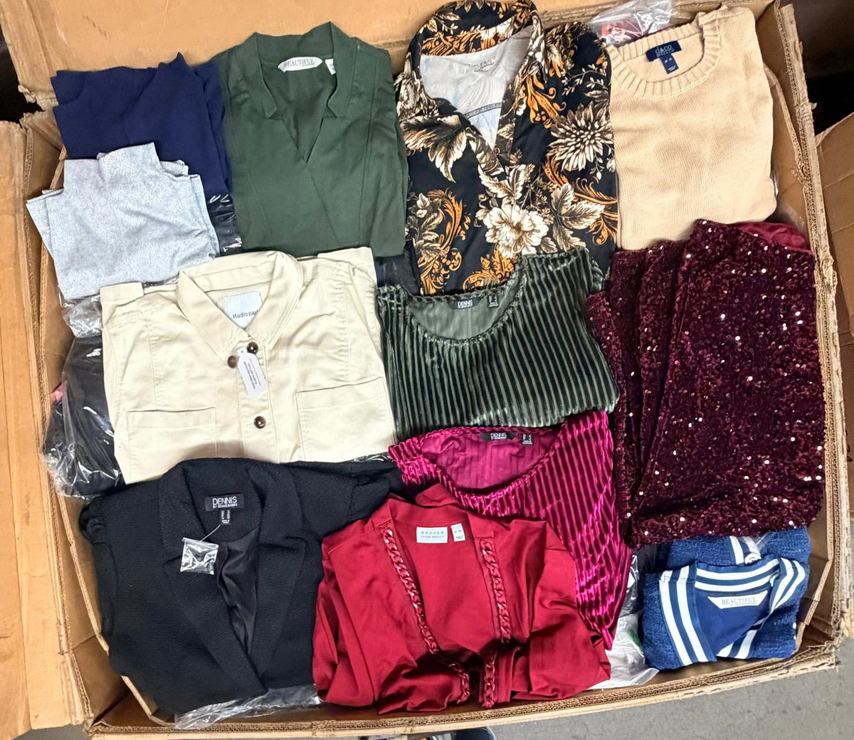 QVC | Assorted Women's Apparel | NWT | 622 Pieces | Pallet #PA-780