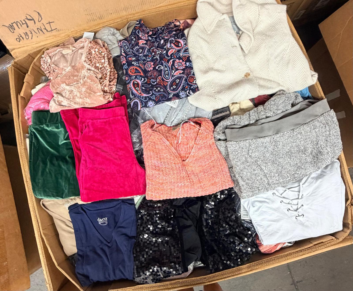 QVC | Assorted Women's Apparel | NWT | 600 Pieces | Pallet #PA-799