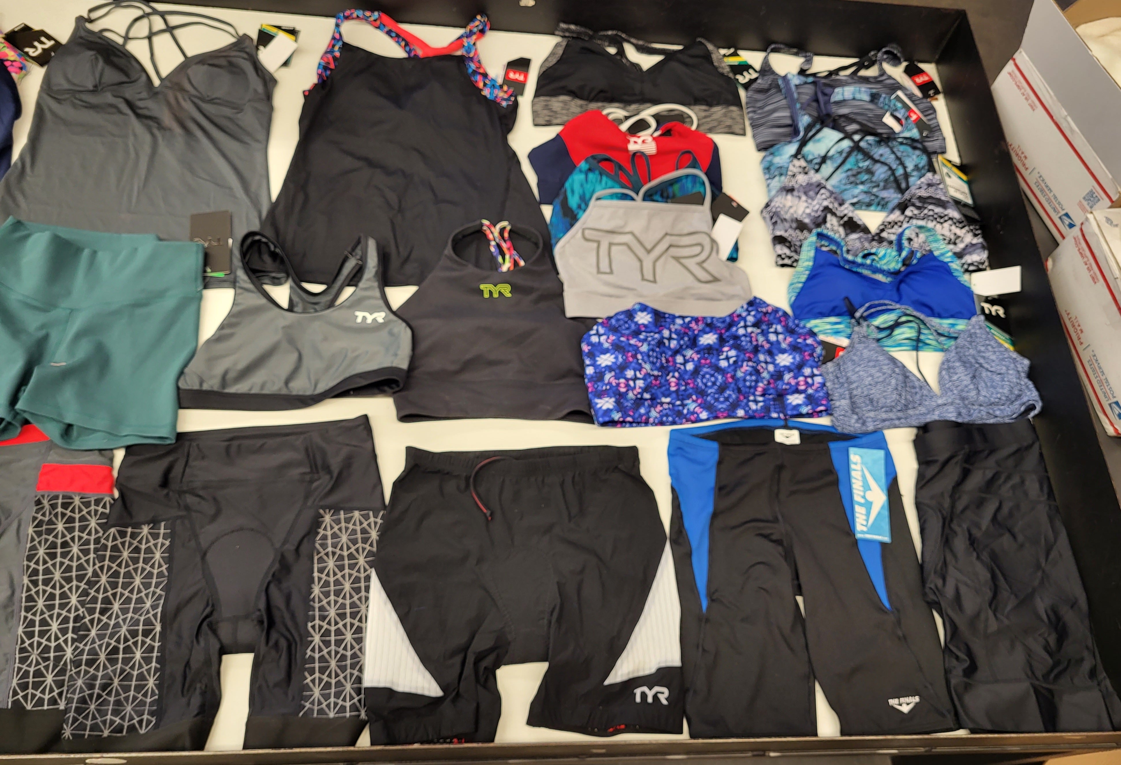 TYR SPORT WOMENS HIGH PERFORMANCE | Assorted Women's Apparel | NWT | 25 Pieces | Small Box #SMA 569