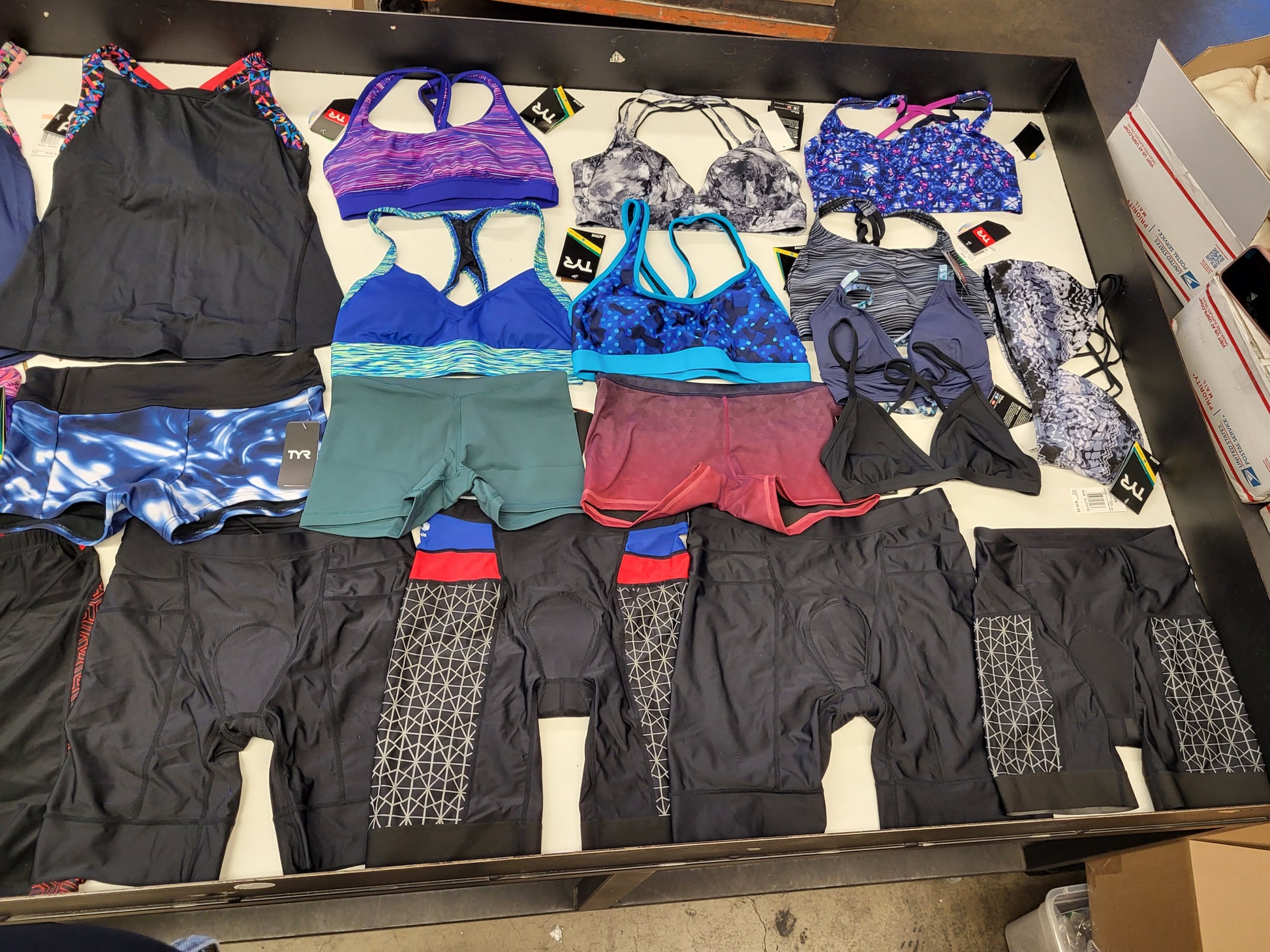 TYR SPORT WOMENS HIGH PERFORMANCE | Assorted Women's Apparel | NWT | 25 Pieces | Small Box #SMA 572