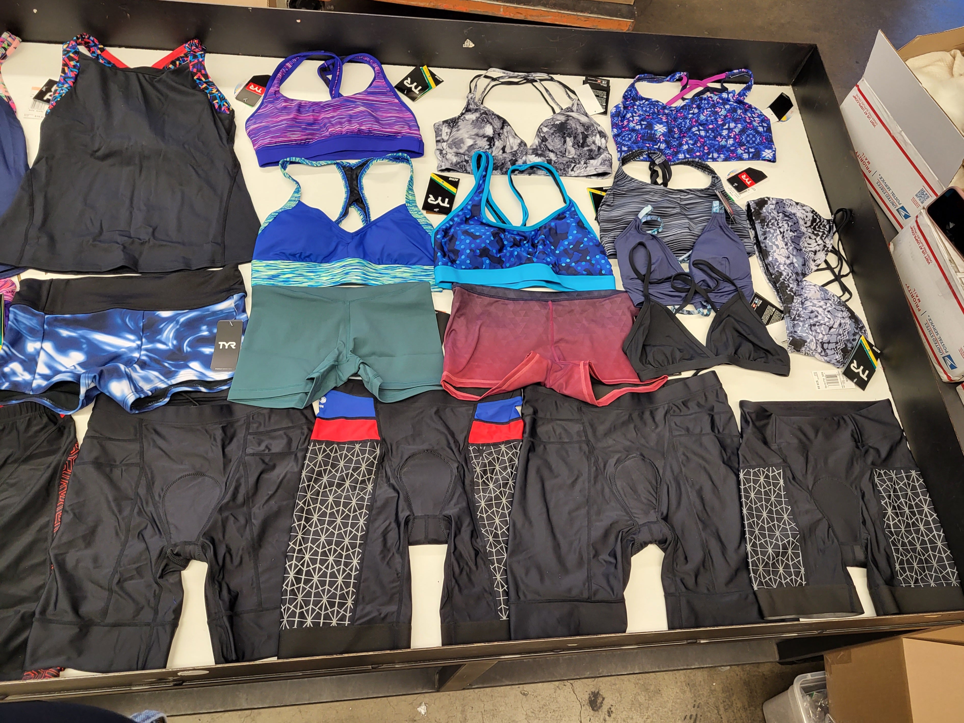 TYR SPORT WOMENS HIGH PERFORMANCE | Assorted Women's Apparel | NWT | 25 Pieces | Small Box #SMA 572