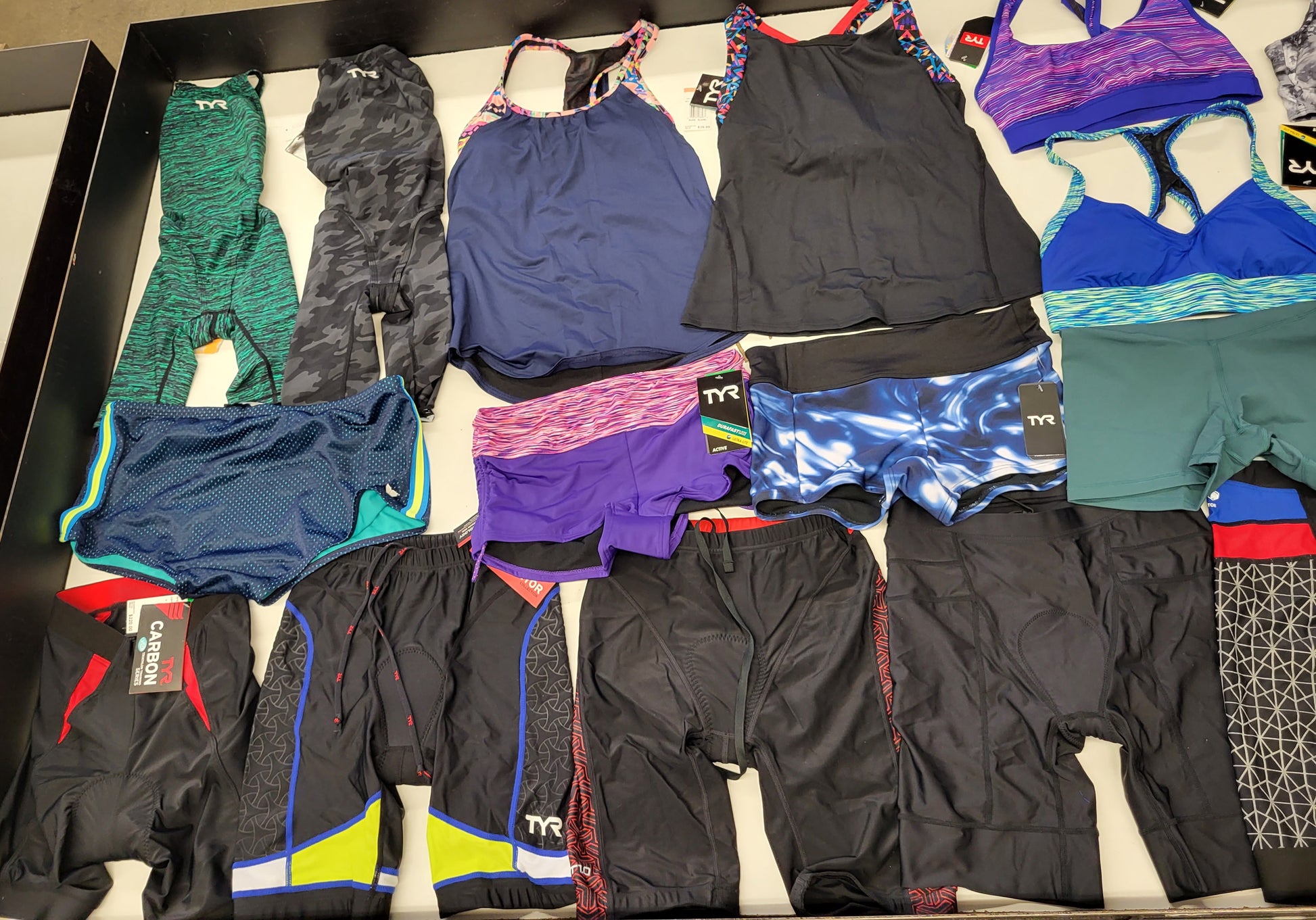 TYR SPORT WOMENS HIGH PERFORMANCE | Assorted Women's Apparel | NWT | 25 Pieces | Small Box #SMA 572