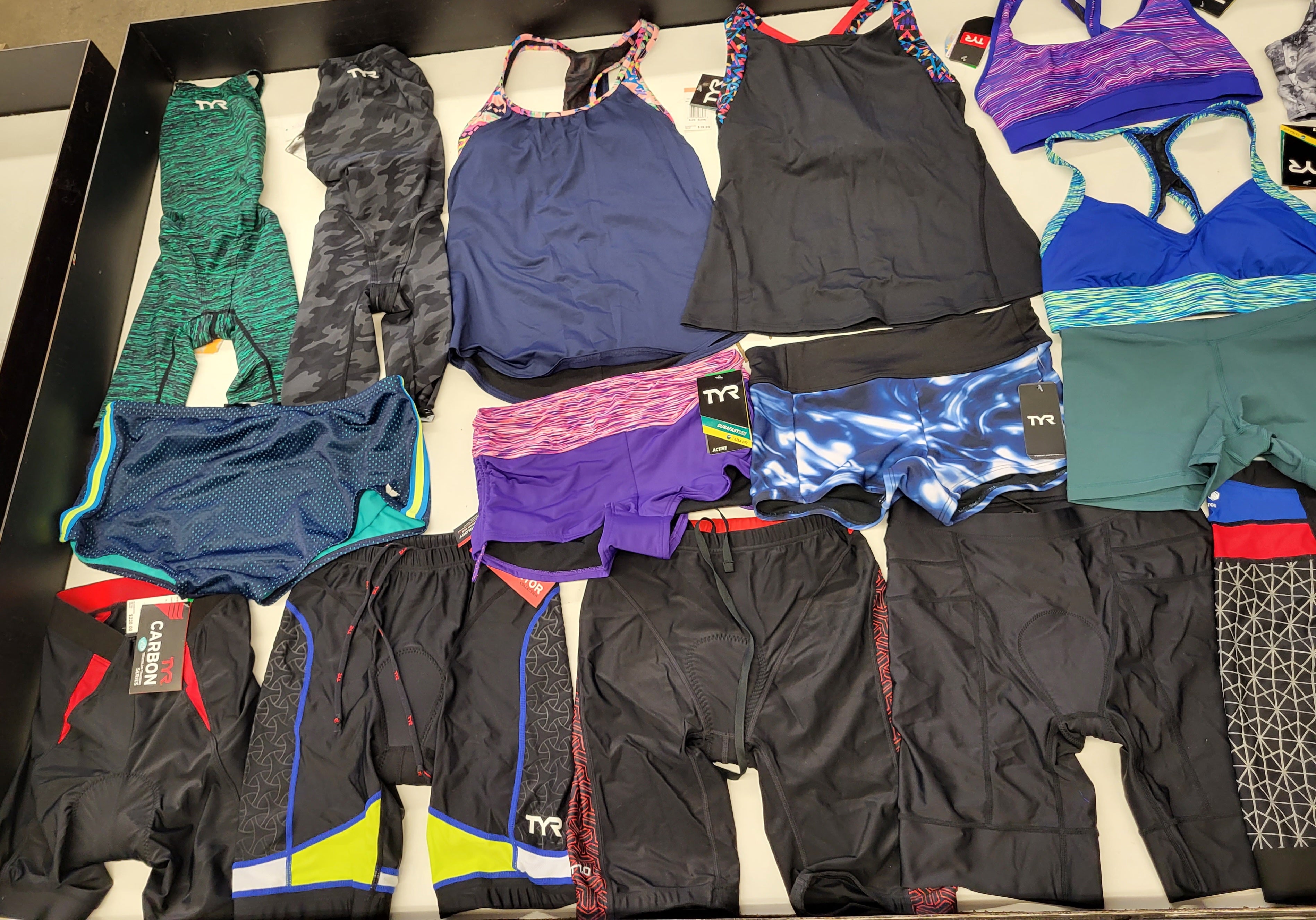 TYR SPORT WOMENS HIGH PERFORMANCE | Assorted Women's Apparel | NWT | 25 Pieces | Small Box #SMA 572