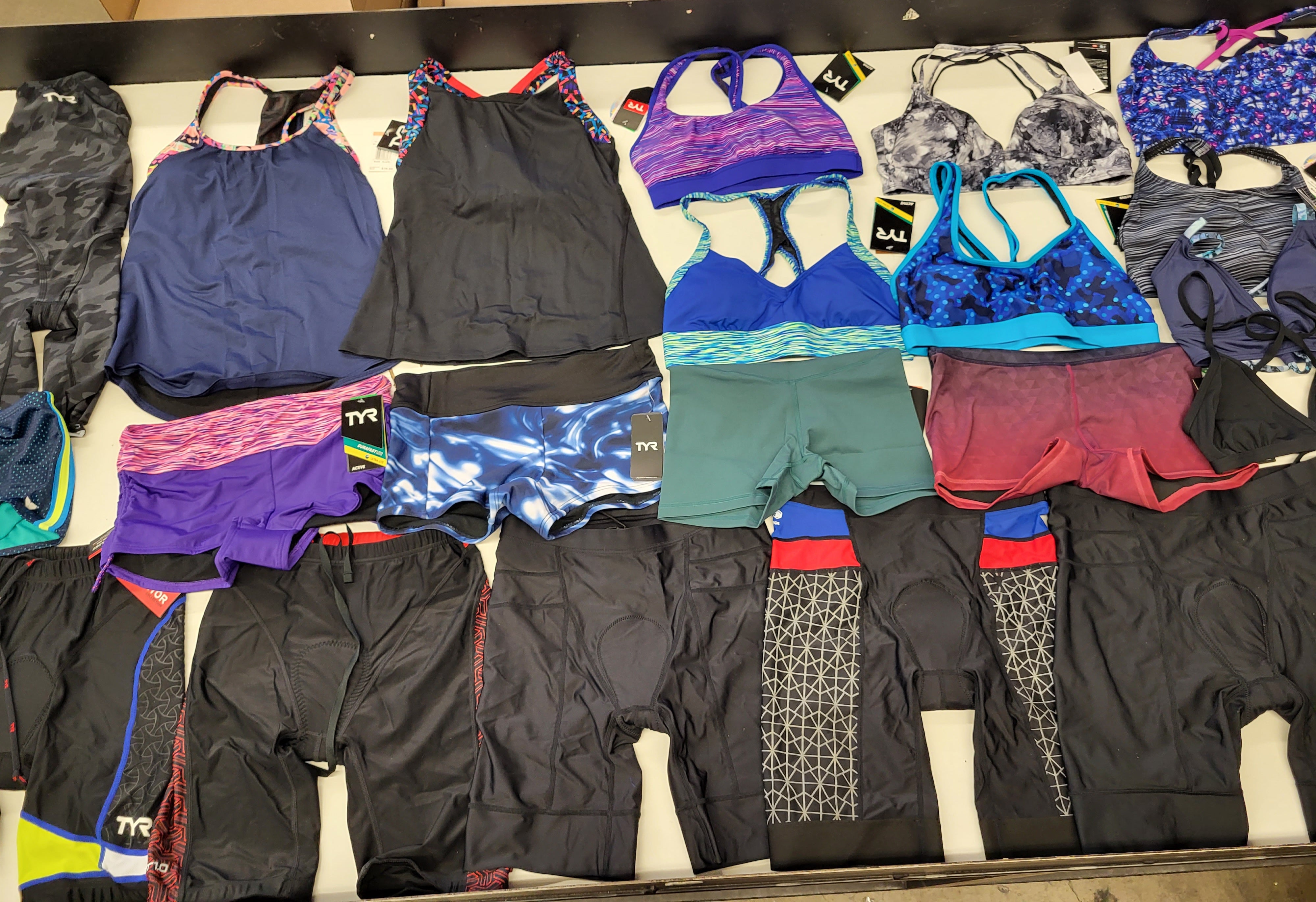 TYR SPORT WOMENS HIGH PERFORMANCE | Assorted Women's Apparel | NWT | 25 Pieces | Small Box #SMA 572