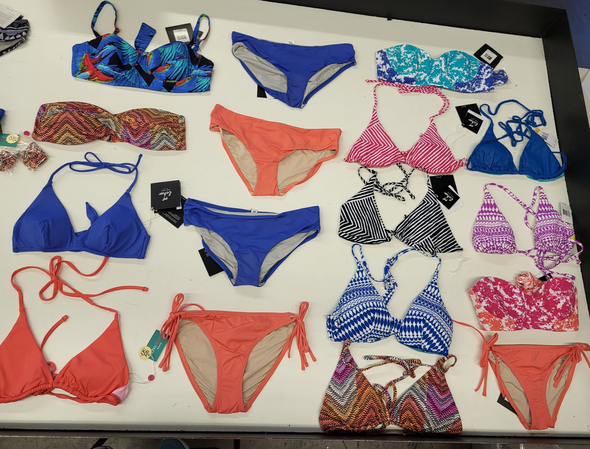 ECHO NEW YORK WOMEN'S COVER-UPS AND SWIMWEAR | Assorted Women's Apparel | NWT | 25 Pieces | Small Box #SMA 576