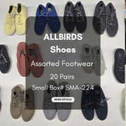 Allbirds Shoes | Assorted Footwear | 20 Pieces | Small Box# SMA-224