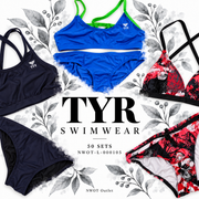 TYR swimwear — 50 sets — NWOT-L-000105. Representative assortment cover.