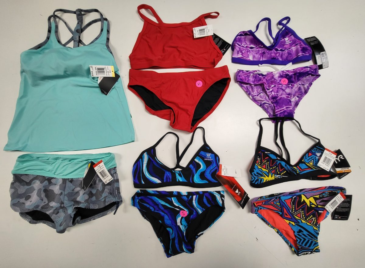 Lot 109 TYR swimwear original inventory photo 9 of 10