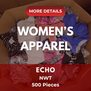 Echo New York Women's Cover-Ups & Swimwear | Assorted Women's Apparel | NWT | 500 Pieces | Pallet #PA-605