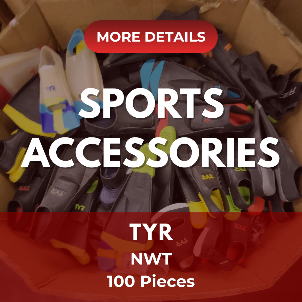 Tyr sport sporting goods accessories | Assorted Men's, Women's Accessories | NWOT | 100 Pieces | Pallet #PA-601