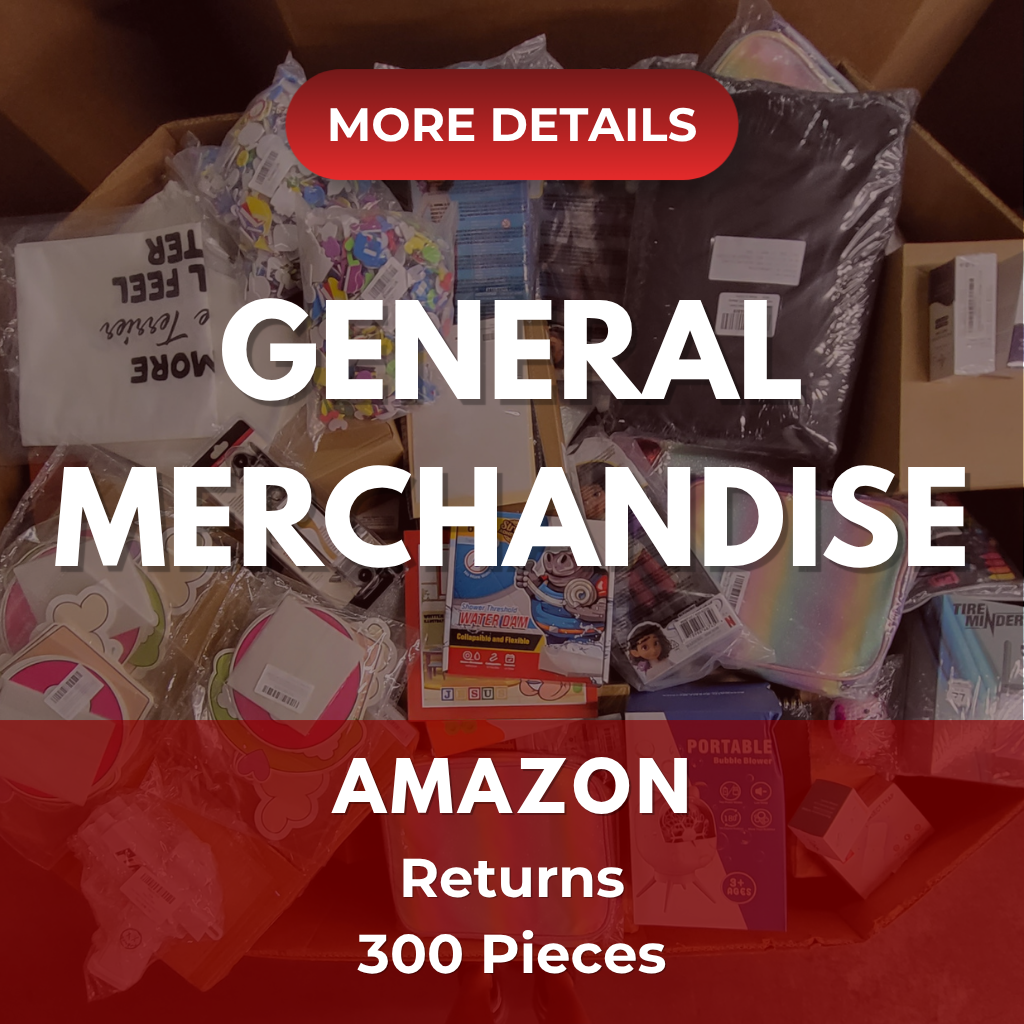 Amazon General Merchandise | Assorted Men's, Women's, Kid's General Merchandise | Returns | 300 Pieces | Pallet #PA-619