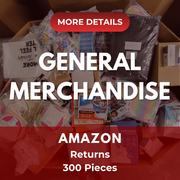 Amazon General Merchandise | Assorted Men's, Women's, Kid's General Merchandise | Returns | 300 Pieces | Pallet #PA-619