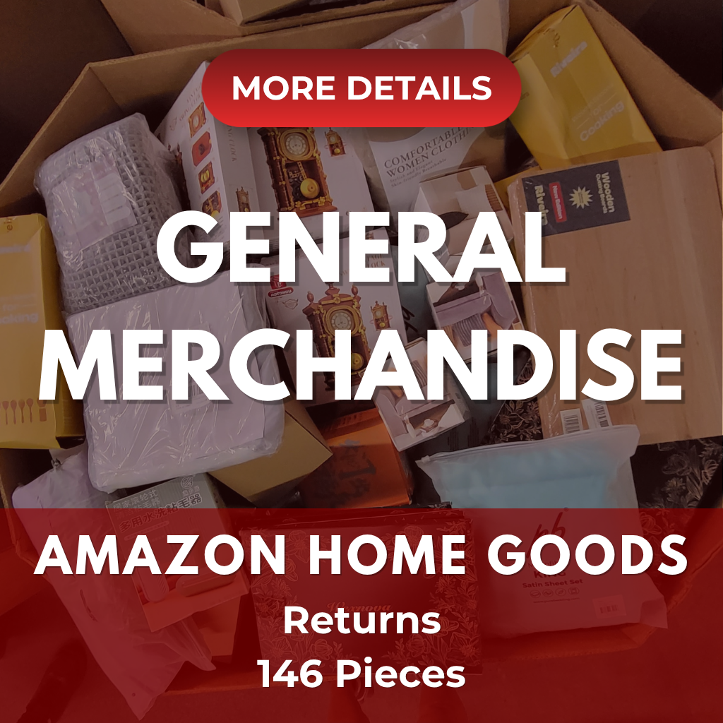 Amazon Home Goods | Assorted Men's, Women's, Kid's General Merchandise | Returns | 146 Pieces | Pallet #PA-611