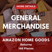 Amazon Home Goods | Assorted Men's, Women's, Kid's General Merchandise | Returns | 146 Pieces | Pallet #PA-611