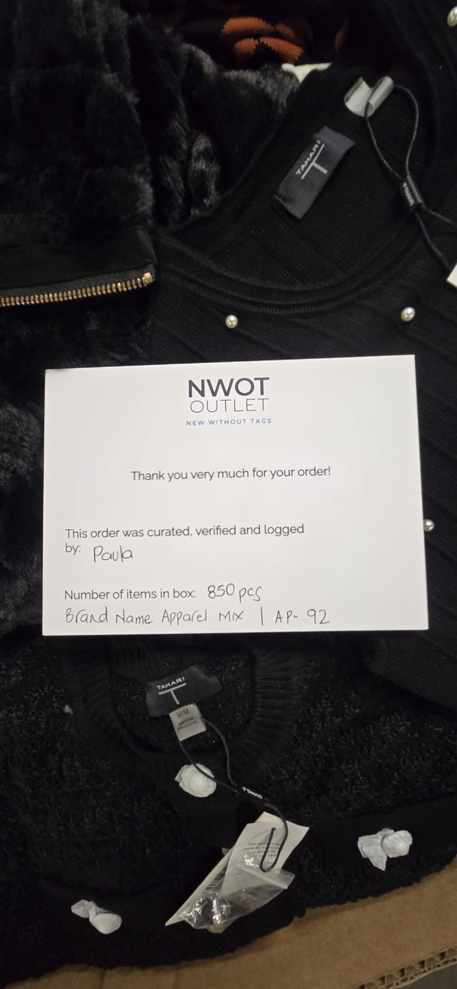 Brand Name | Mixed Apparel Pallets | Shelf Pulls & Returns 850 Pieces | Pallet #AP-92