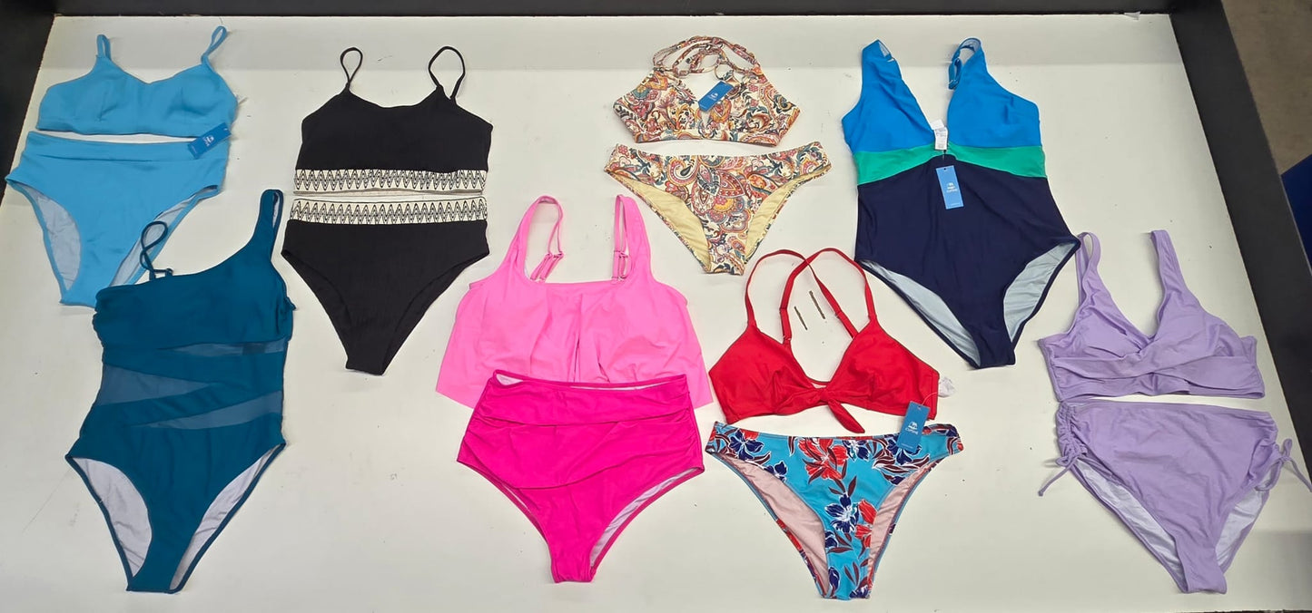 AMZN | Women's Assorted Swimwear Sets | NWT/NIB | 100 Pieces | Small Box #SMA-1
