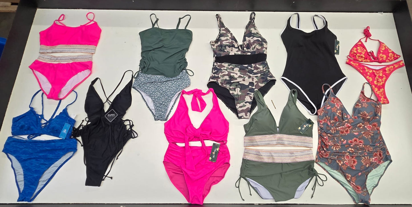 AMZN | Women's Assorted Swimwear Sets | NWT/NIB | 100 Pieces | Small Box #SMA-1