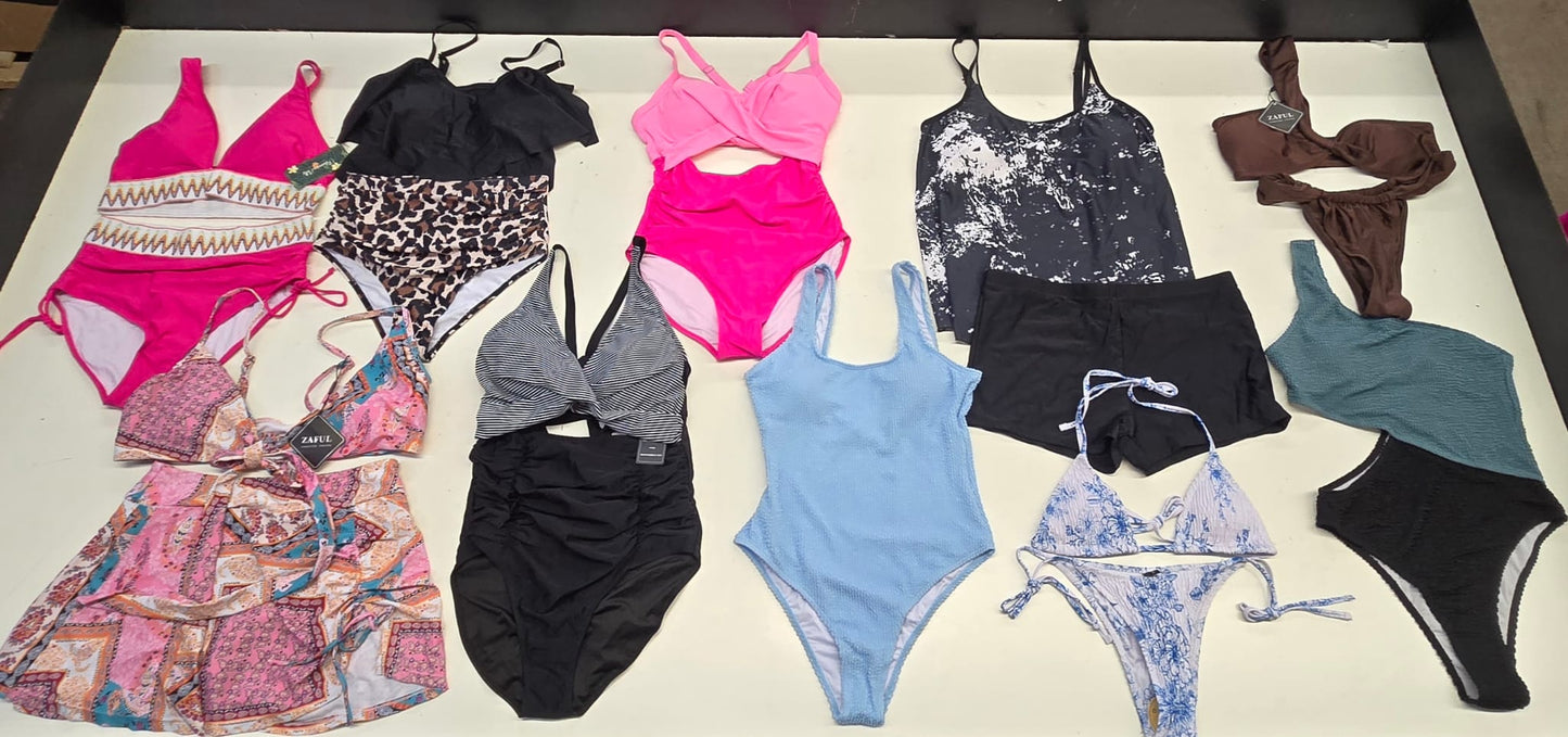 AMZN | Women's Assorted Swimwear Sets | NWT/NIB | 100 Pieces | Small Box #SMA-1