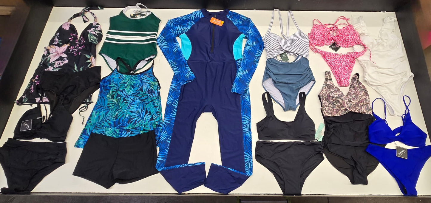 AMZN | Women's Assorted Swimwear Sets | NWT/NIB | 100 Pieces | Small Box #SMA-1