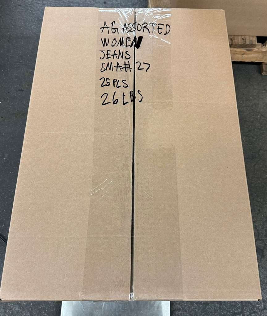 Brand Names | AG | Assorted Women's Jeans & Pants | 25 Pieces | Small Box #SMA-27