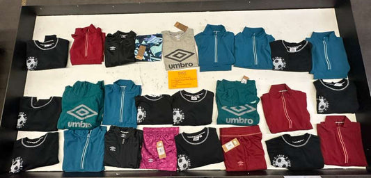 LA Brands | Mizuno | Assorted Athletic Apparel | 25 Pieces | Small Box #SMA-52