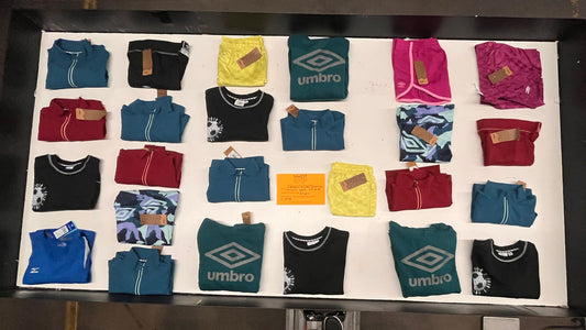 LA Brands | Mizuno | Assorted Athletic Apparel | 25 Pieces | Small Box #SMA-56