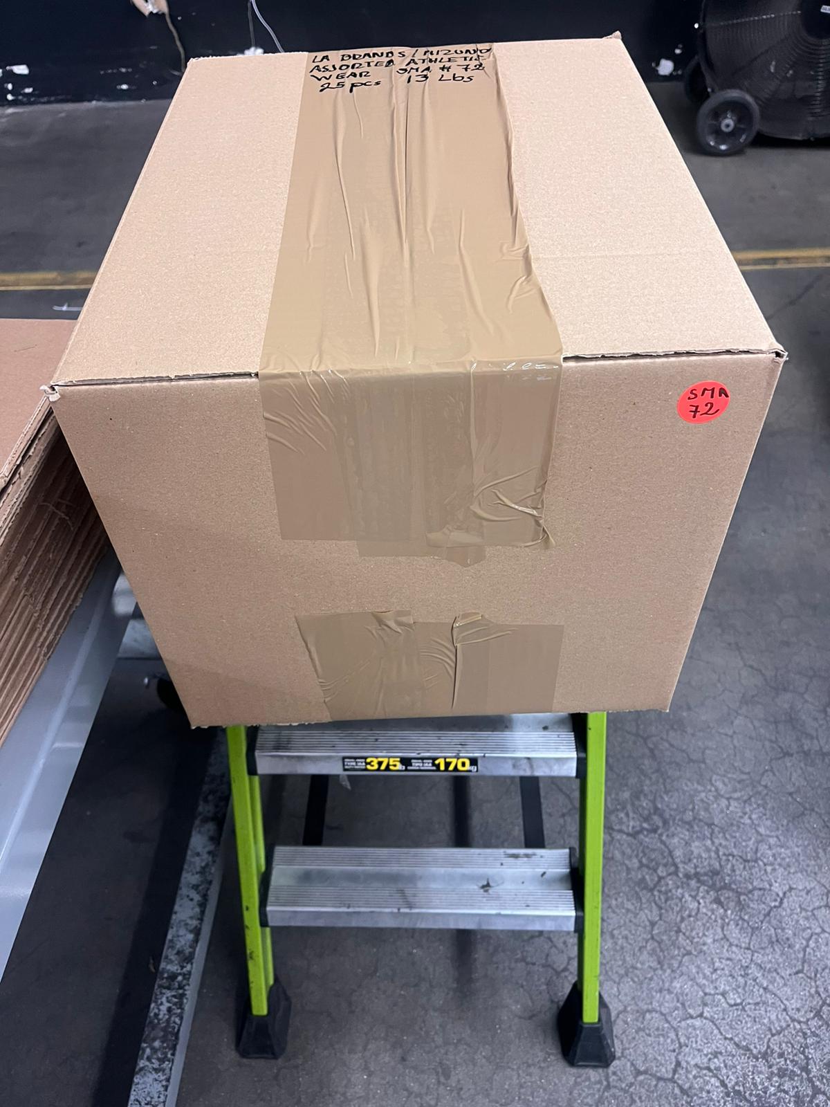 LA Brands | Mizuno | Assorted Athletic Apparel | 25 Pieces | Small Box #SMA-72